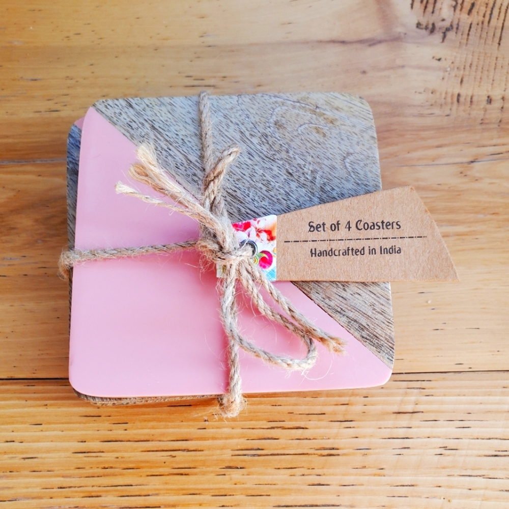 Nwt set of 4 coasters